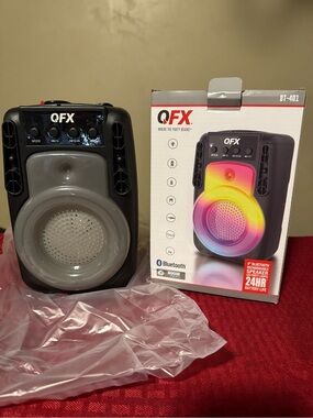 BT-401 Portable Bluetooth Speaker — Black